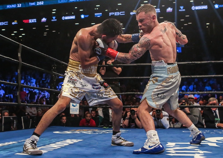 Santa Cruz Frampton Had Good Footwork and Good Movement Boxing News